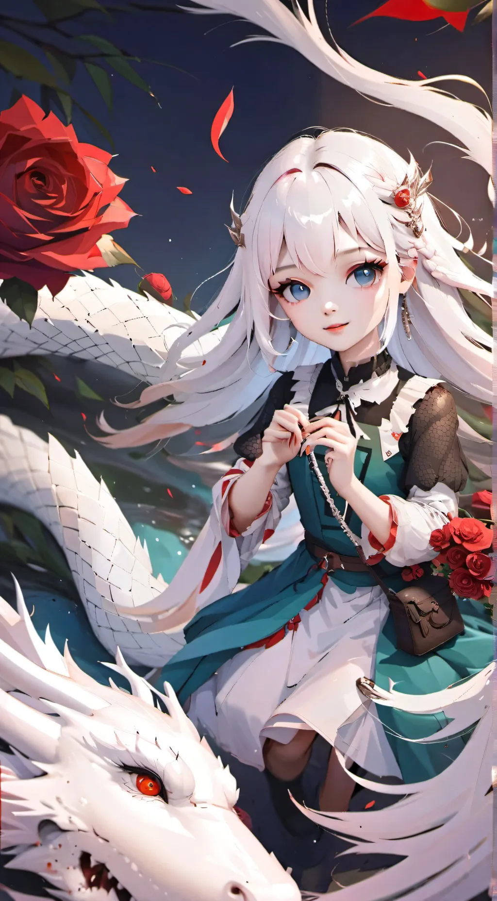 ai character: giyuu and draco background