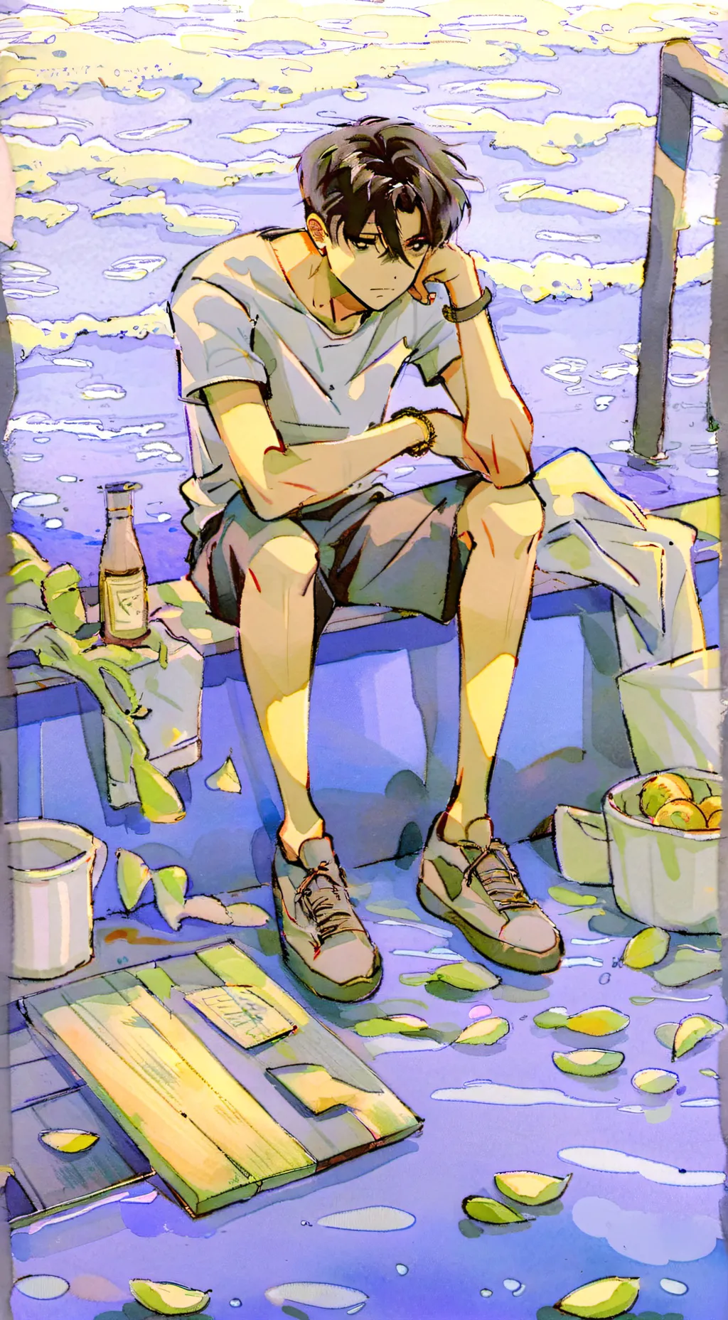 ai character: Jim  background