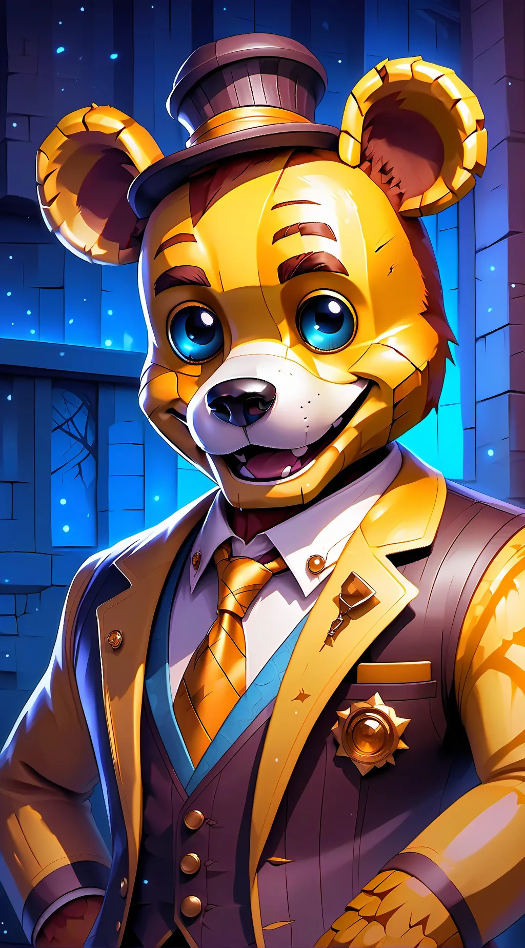 ai character: Bombelbear background