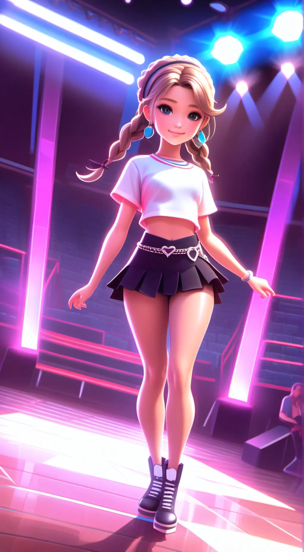 ai character: Jenna (dancer2) background