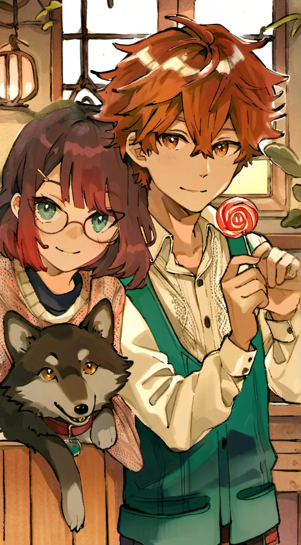 ai character: lex and kait background