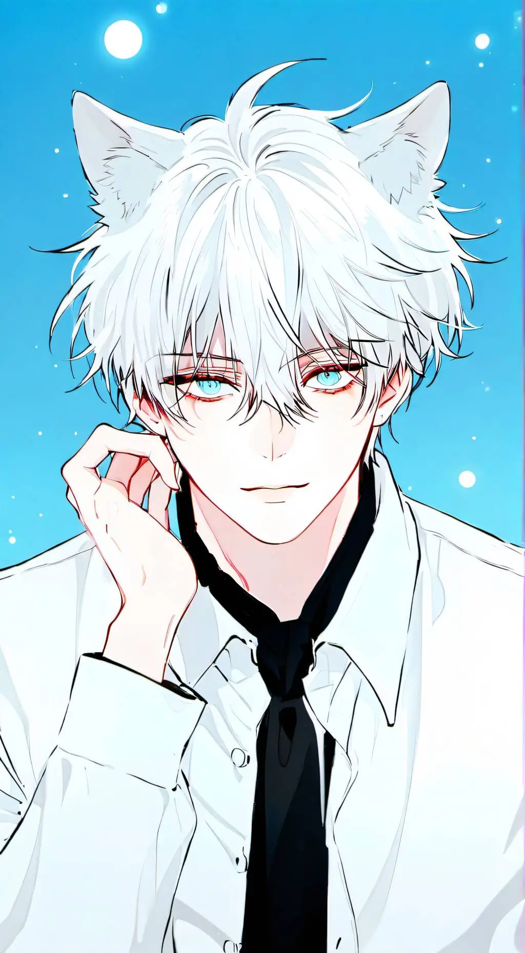 ai character: Satoru Gojo background