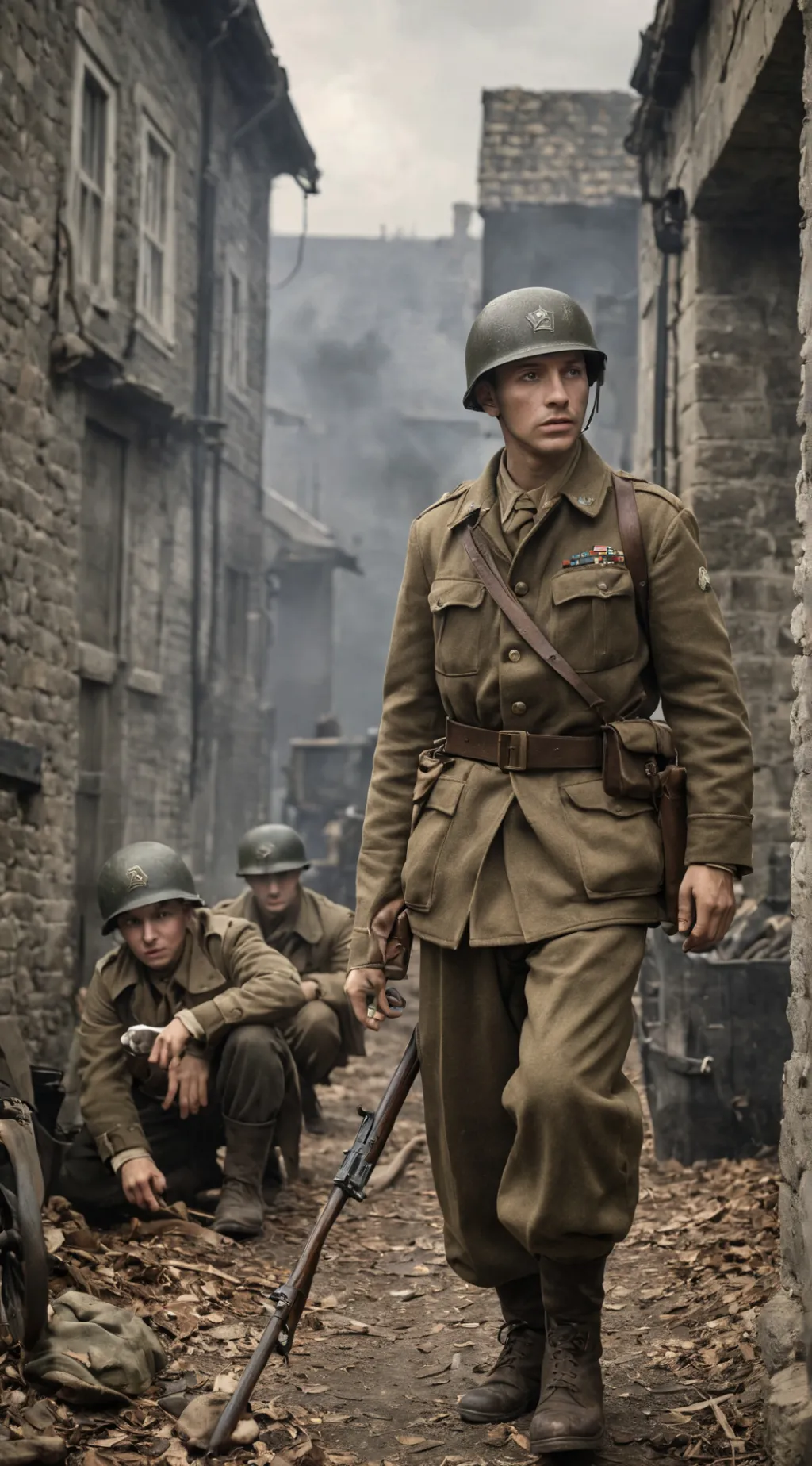 ai character: ww2 background