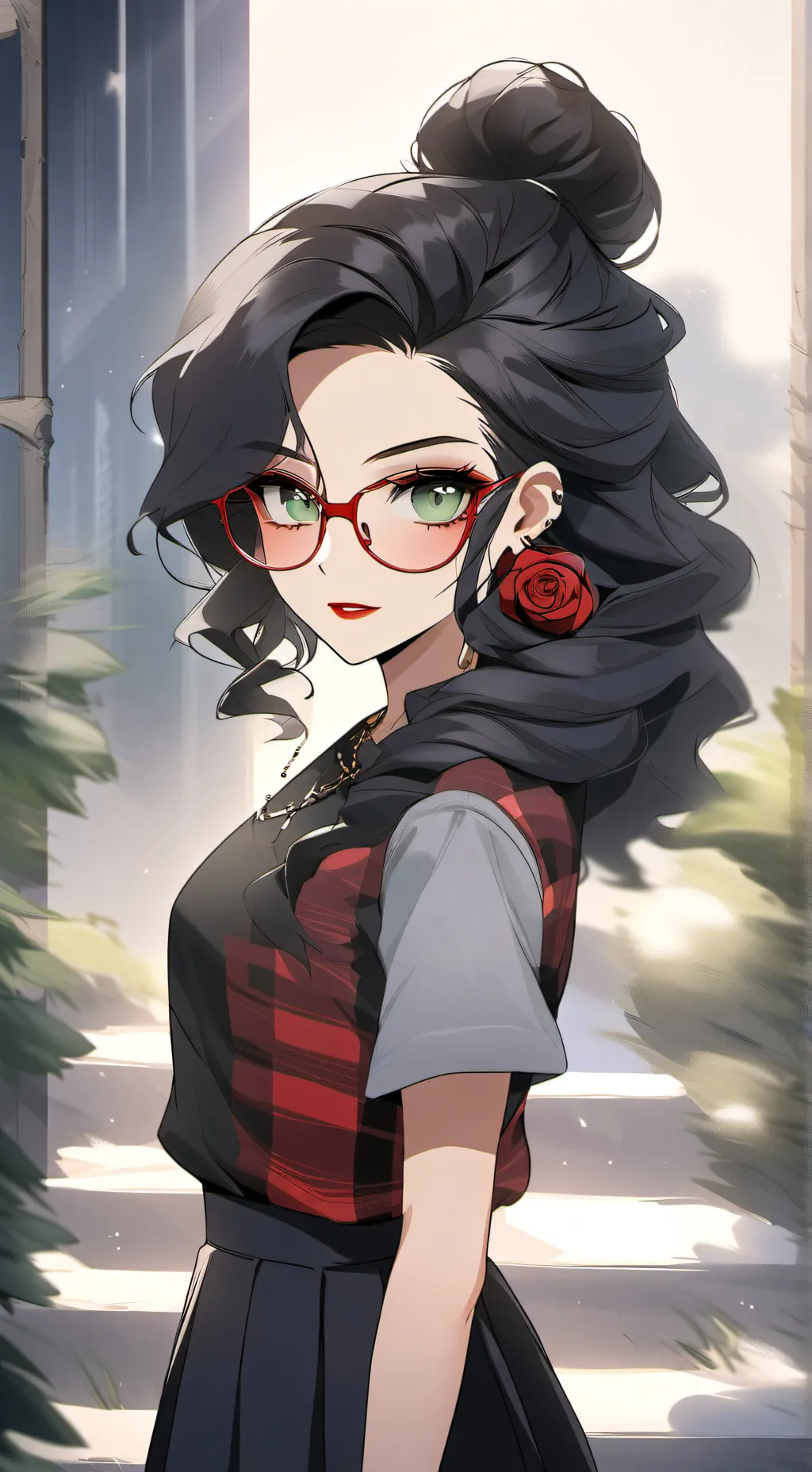 ai character: Ruby background