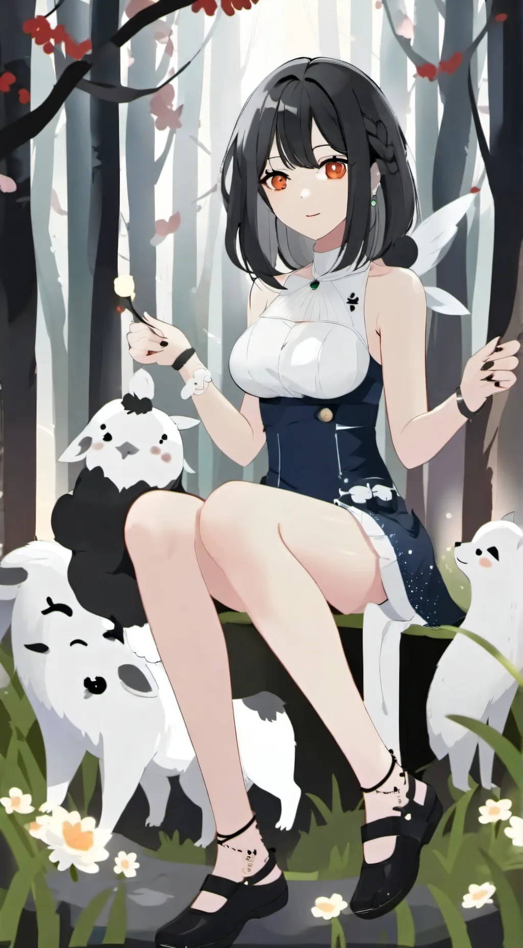 ai character: jjk sleepover★ background
