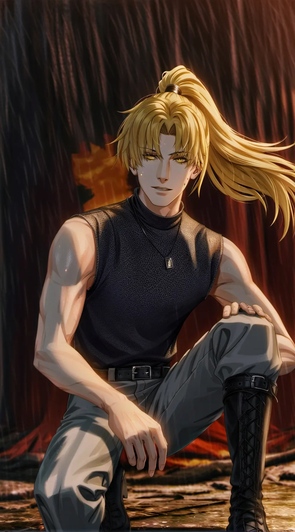 ai character: Alastor Cariel-TMC background