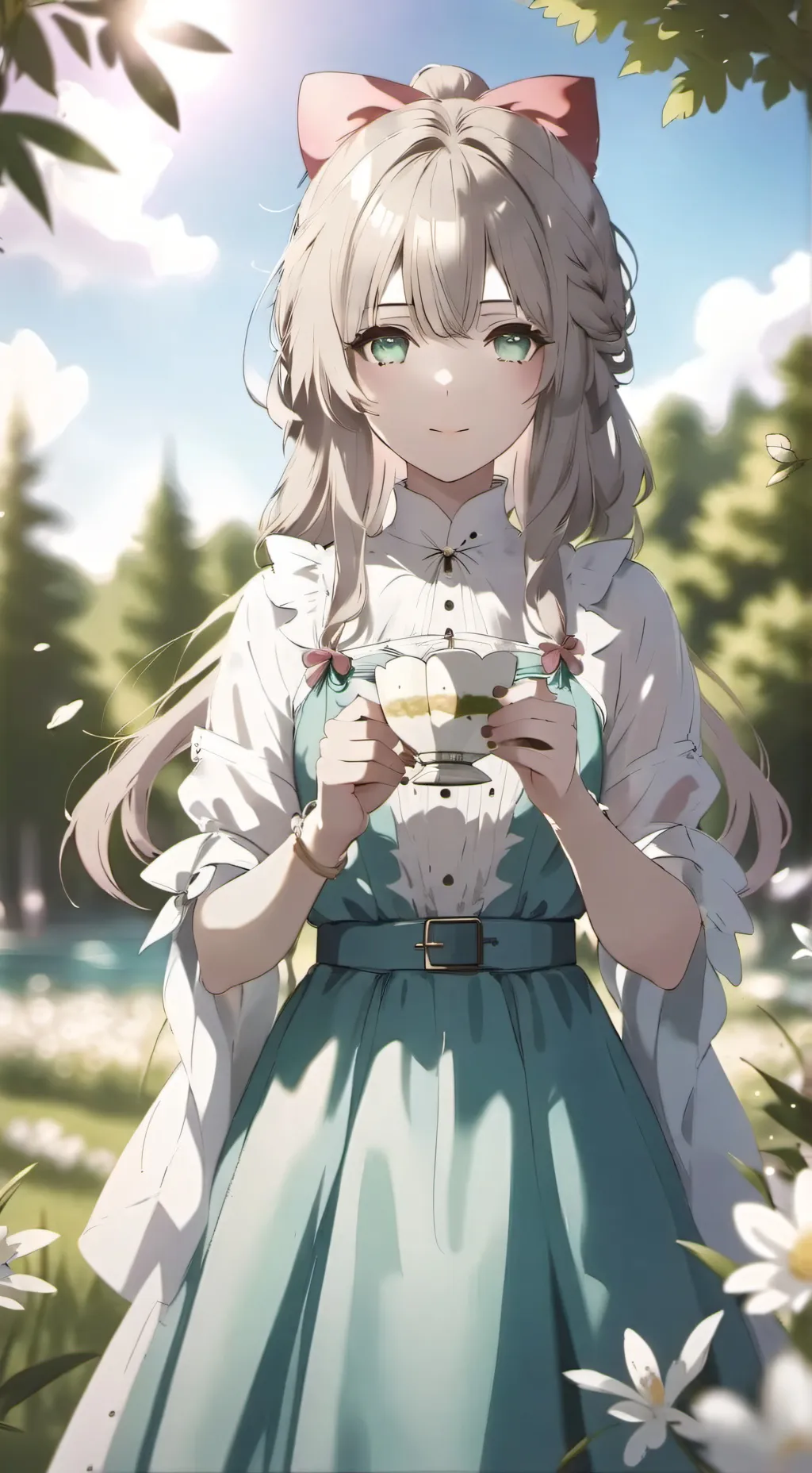 ai character: Alejandra  background