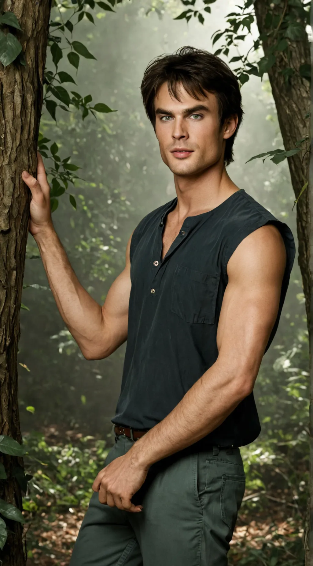 ai character: Damon Salvatore  background