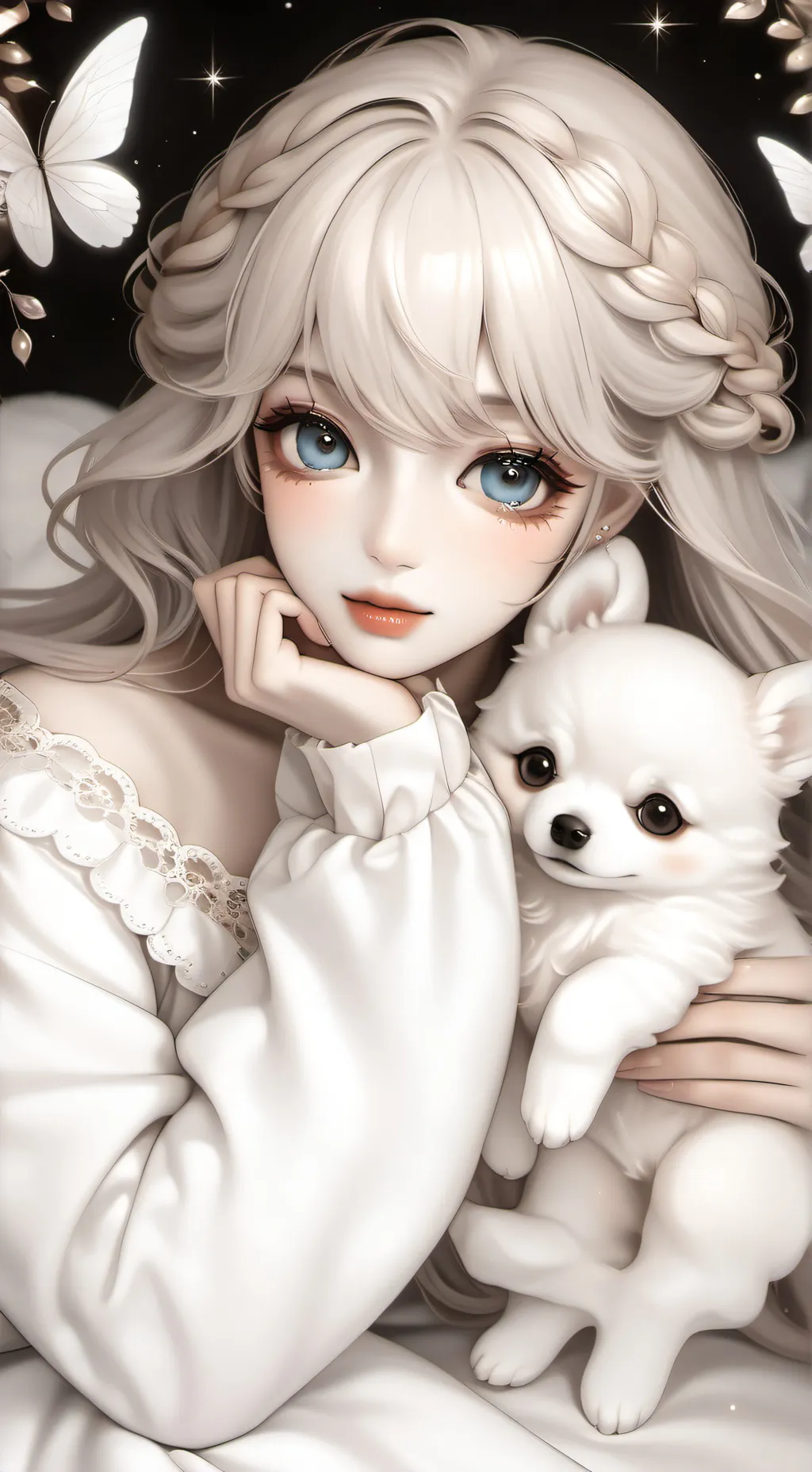 ai character: Shinou. background
