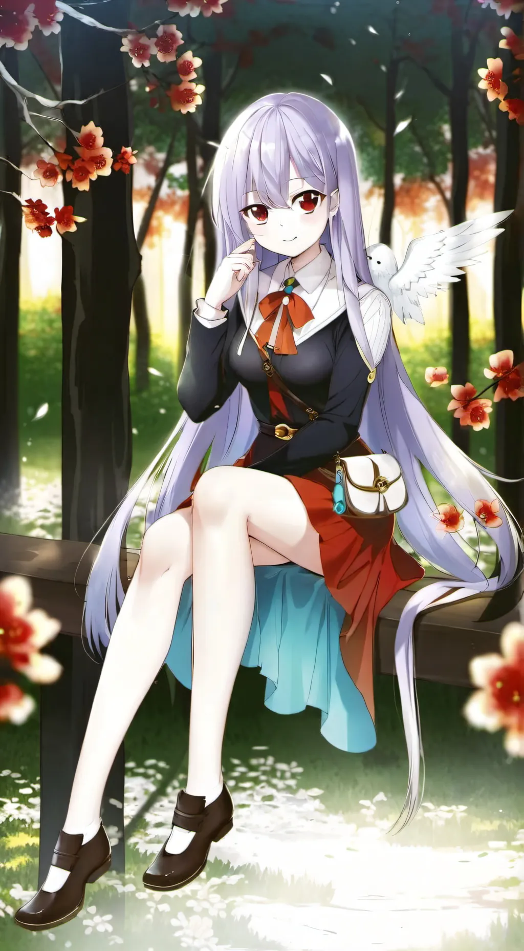 ai character: Вика  background