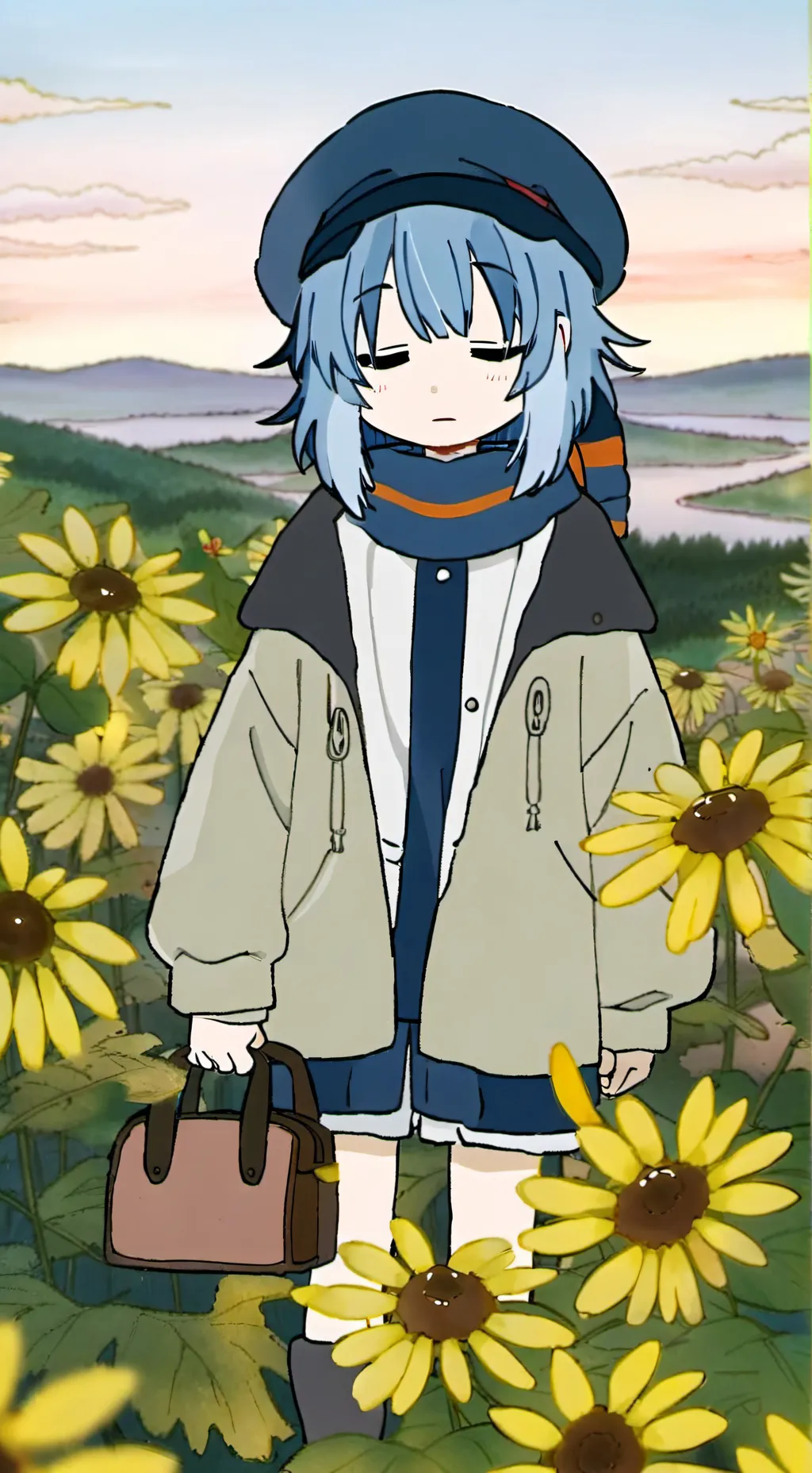 ai character: Galaxy background