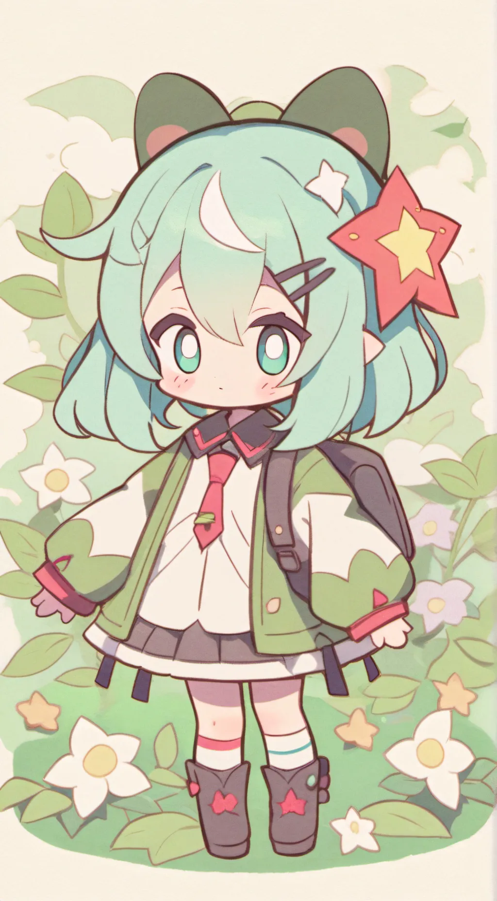 ai character: aritsu  background