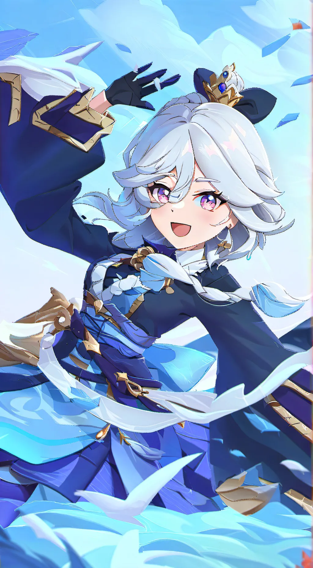 ai character: furina background