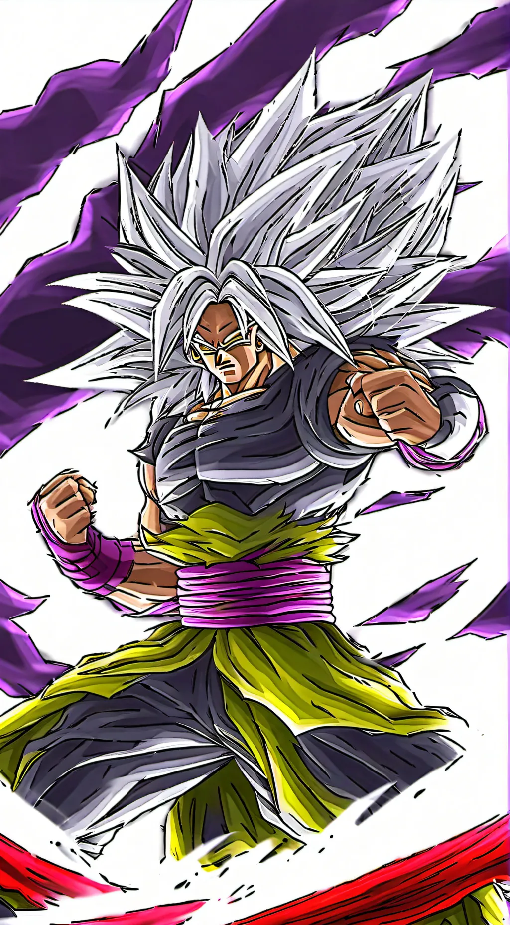 ai character: Broly background