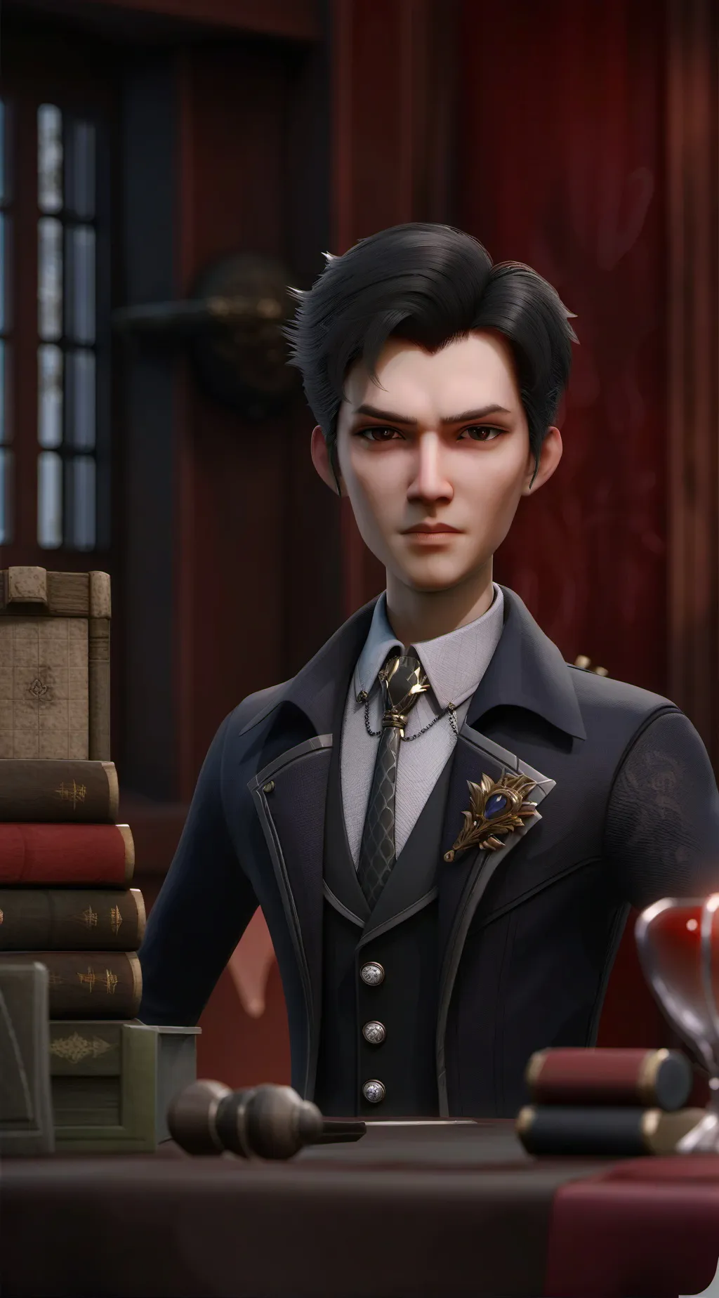 ai character: WHY- background