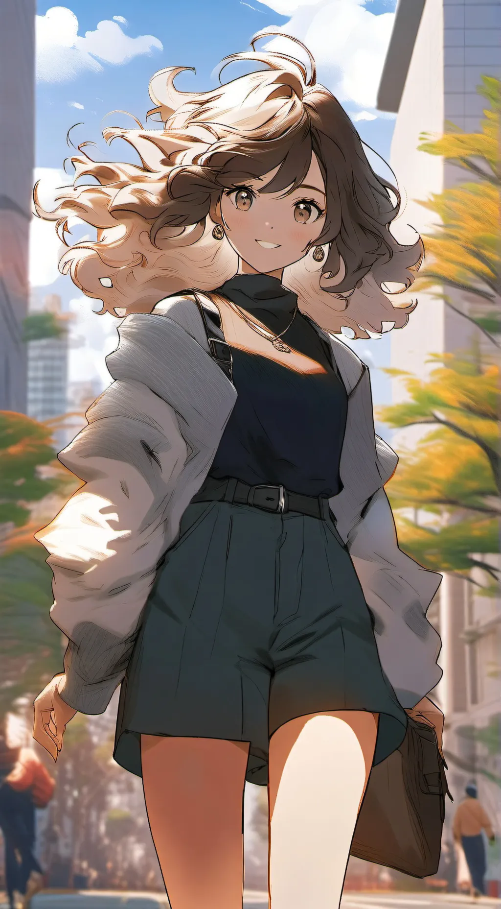 ai character: Katie background
