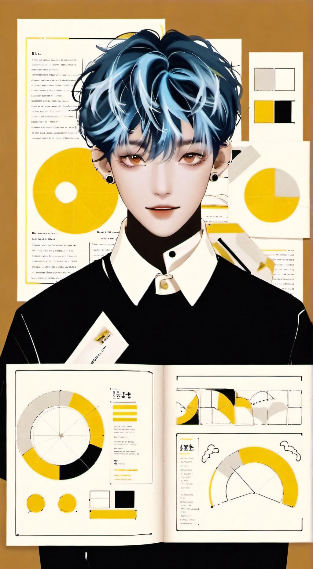 ai character: Min-Soon background