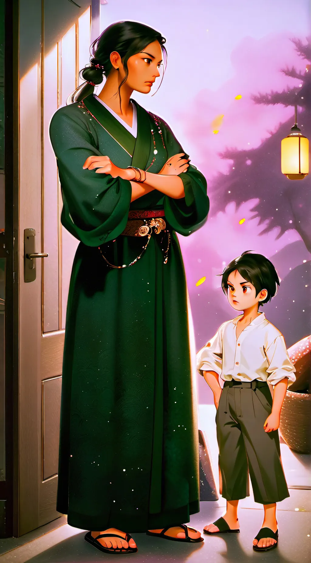 ai character: Your mom background