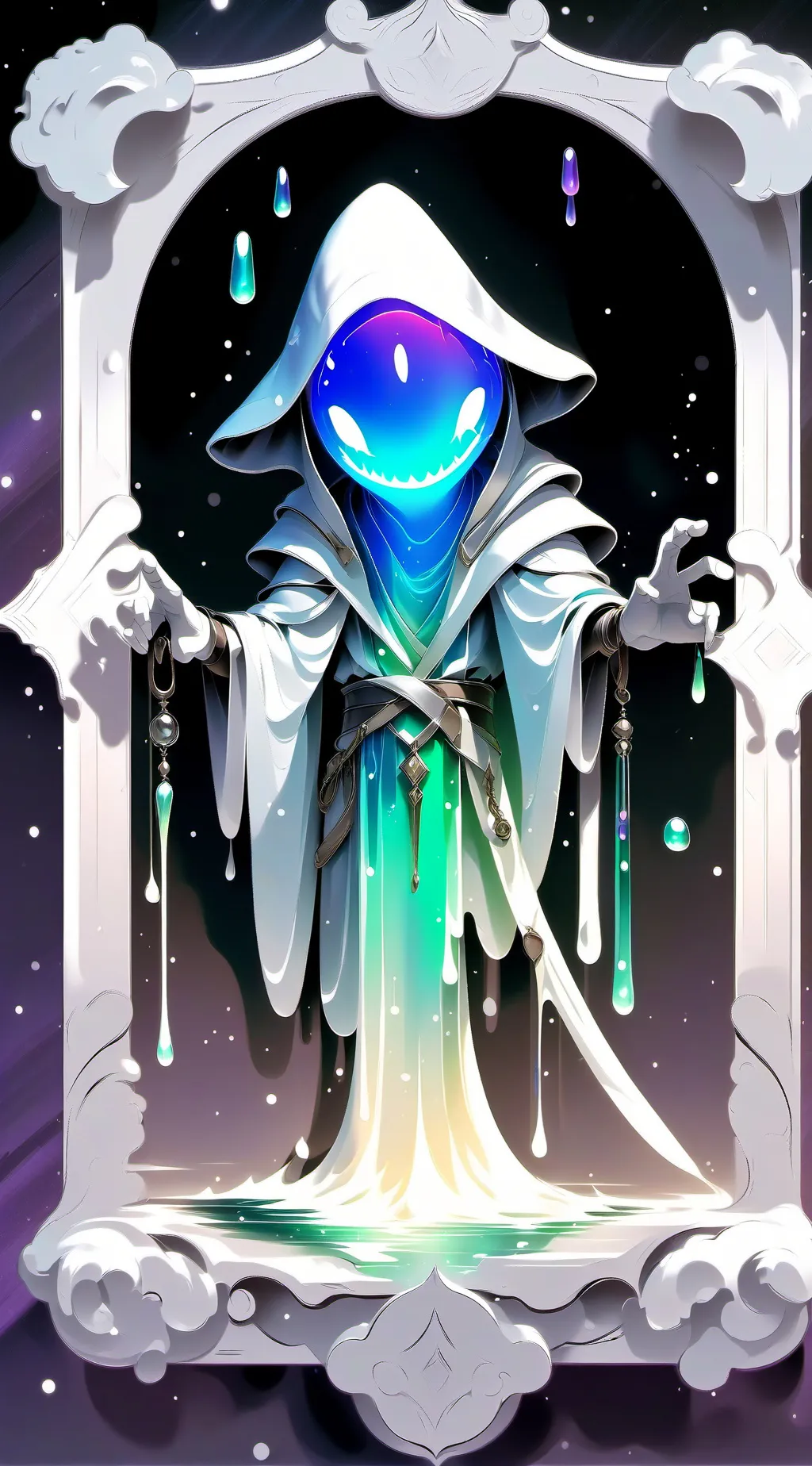 ai character: Magical dude background