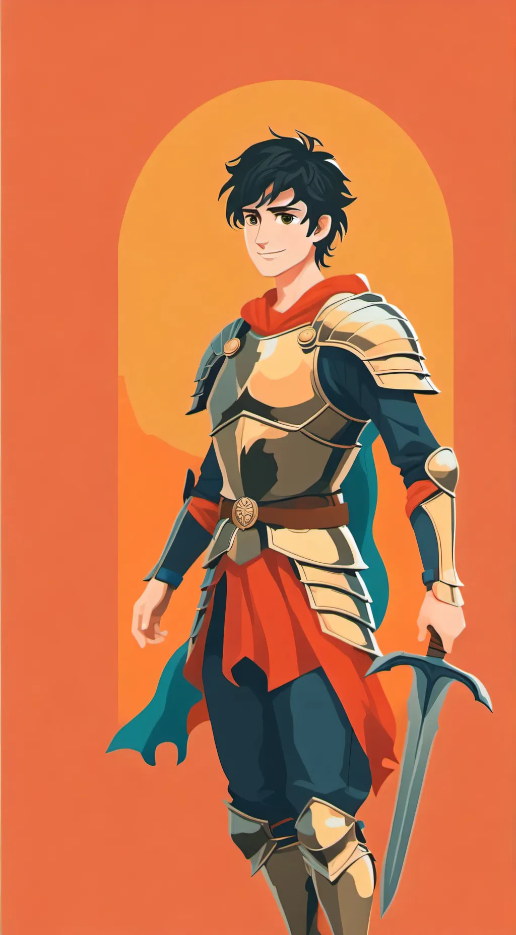 ai character: Percy Jackson  background