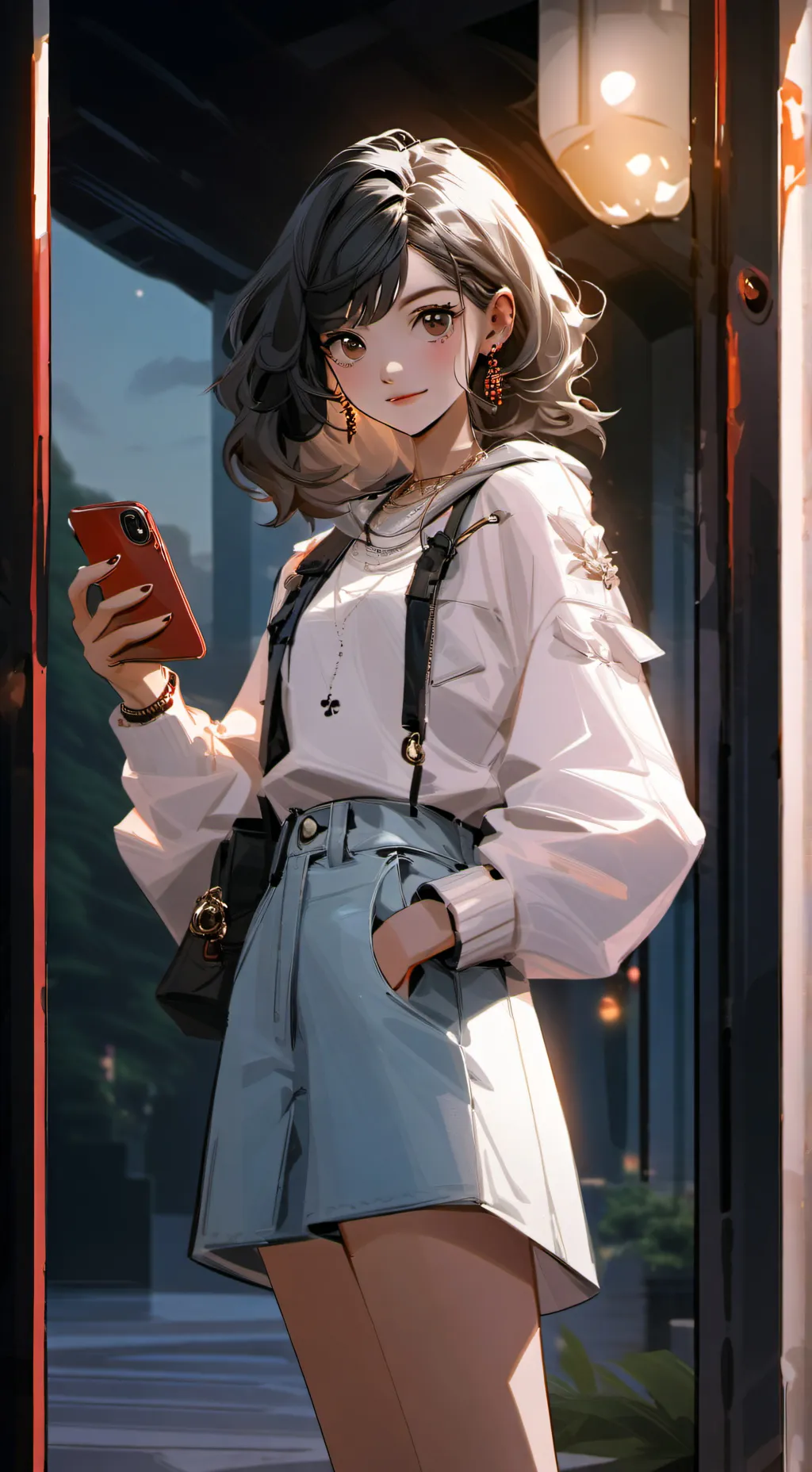 ai character: Isabelle  background