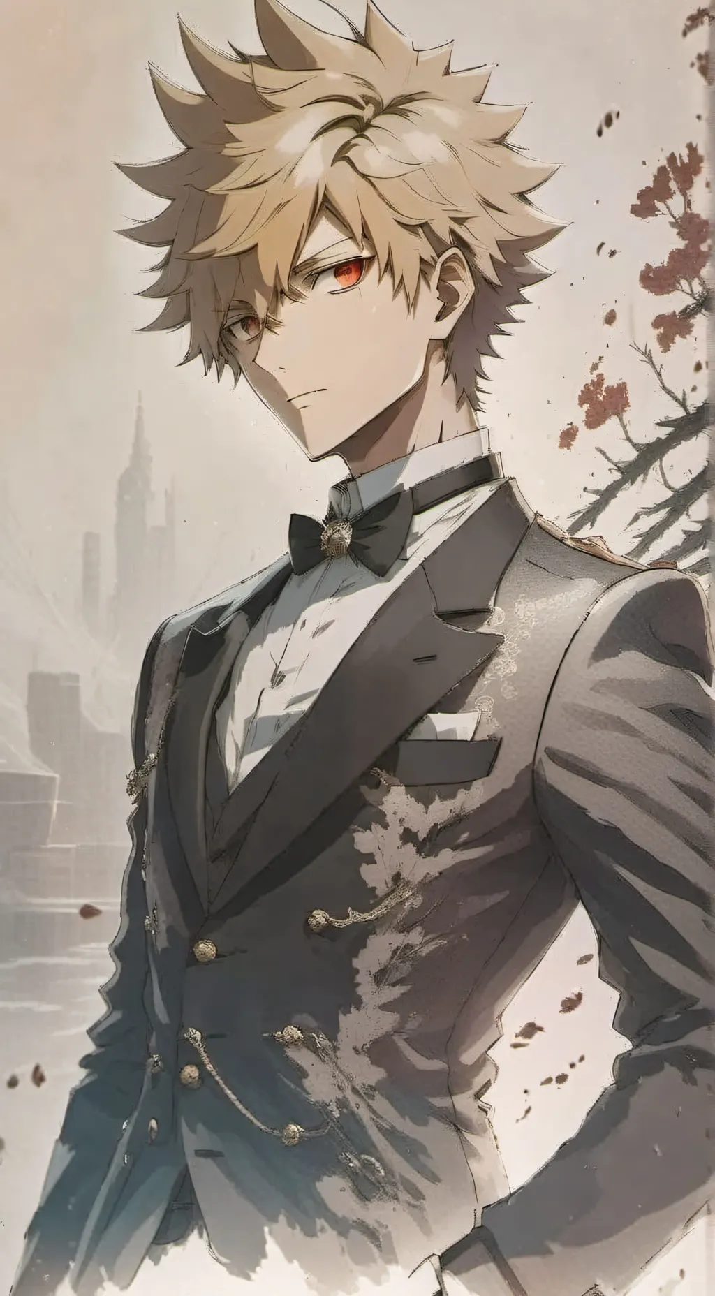 ai character: Bakudeku background