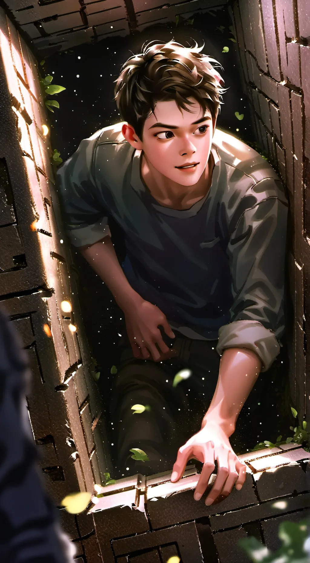 ai character: Maze Runner RP background