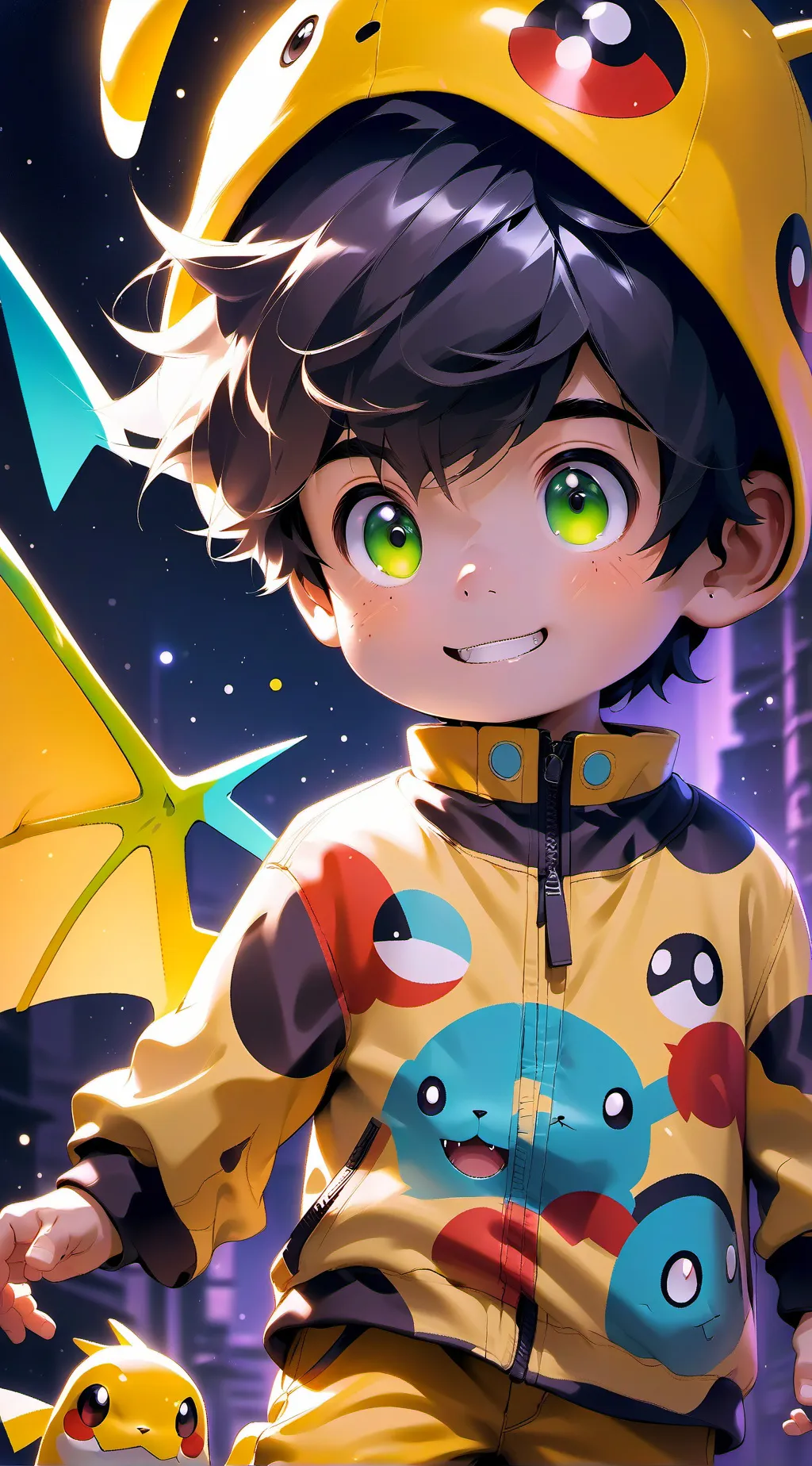 ai character: Aizawa's Toddler background