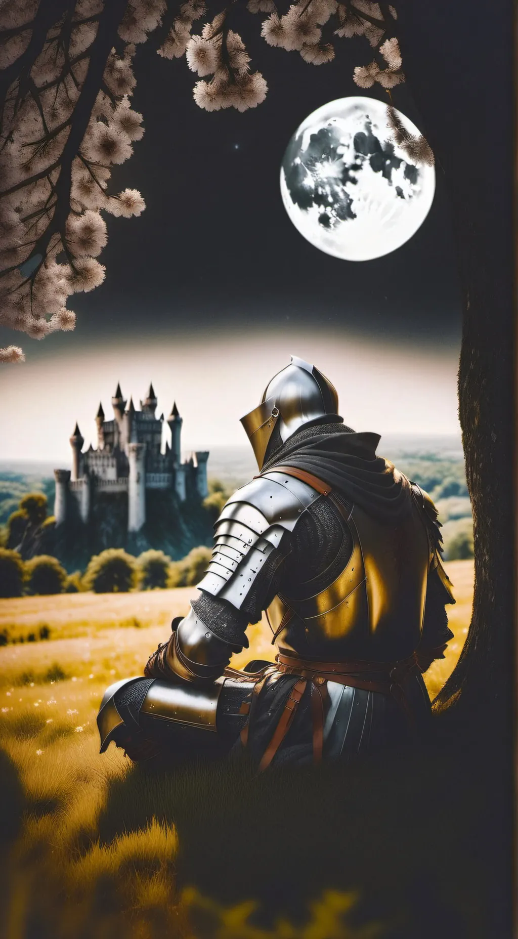 ai character: Knight background
