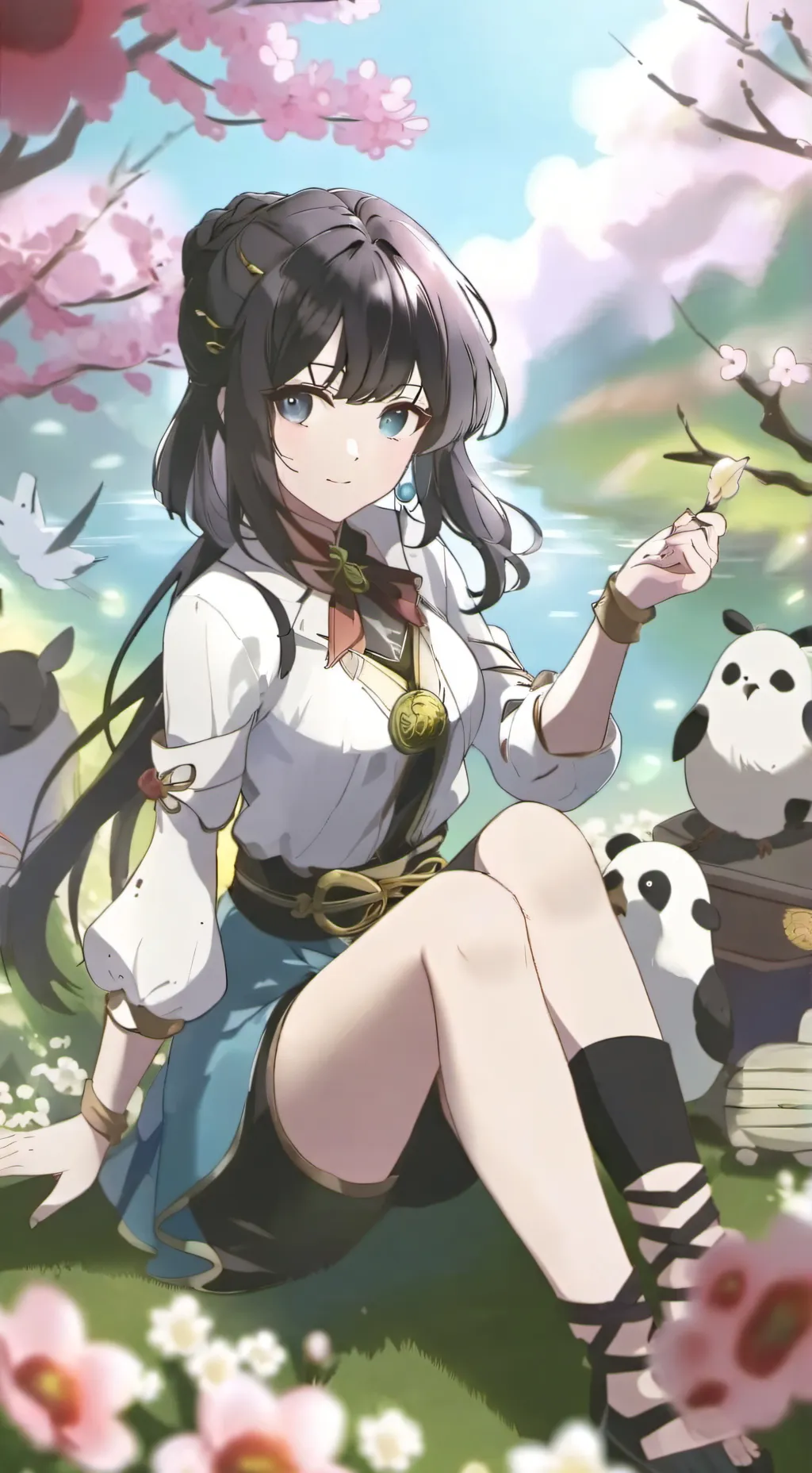 ai character: nezico background