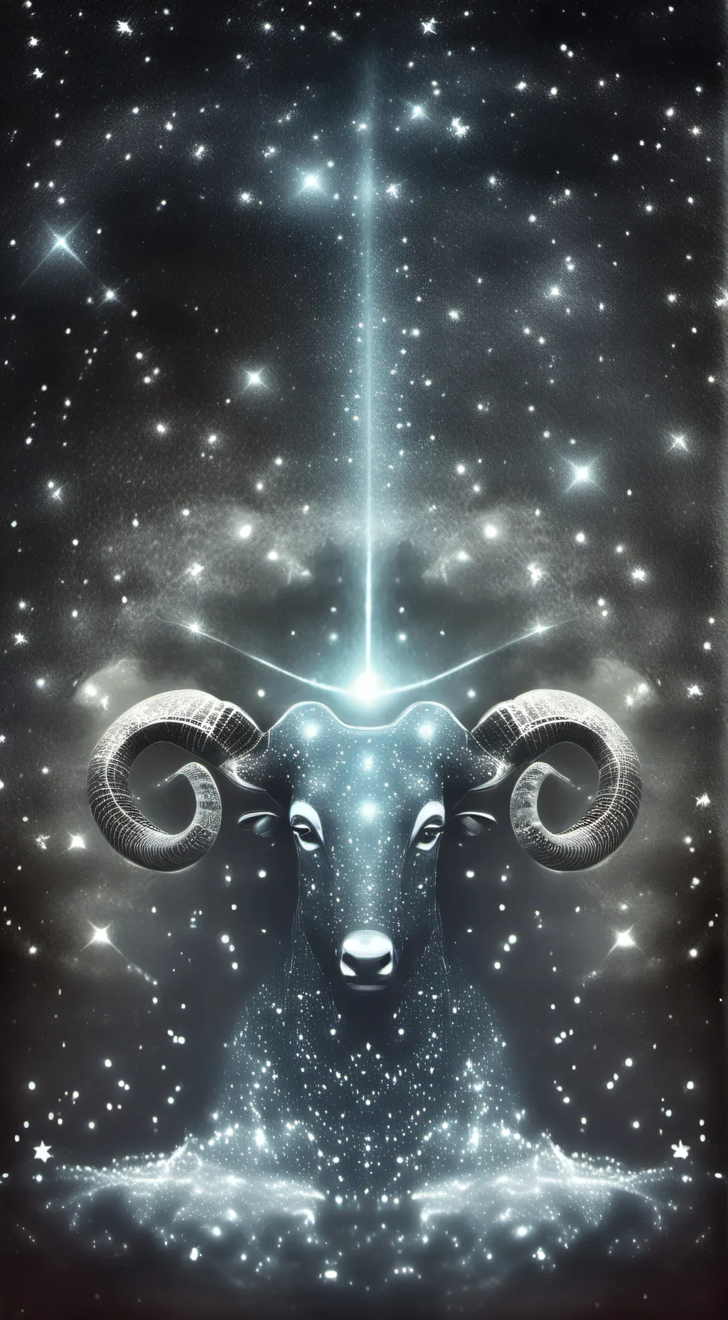 ai character: Aries ♈ background