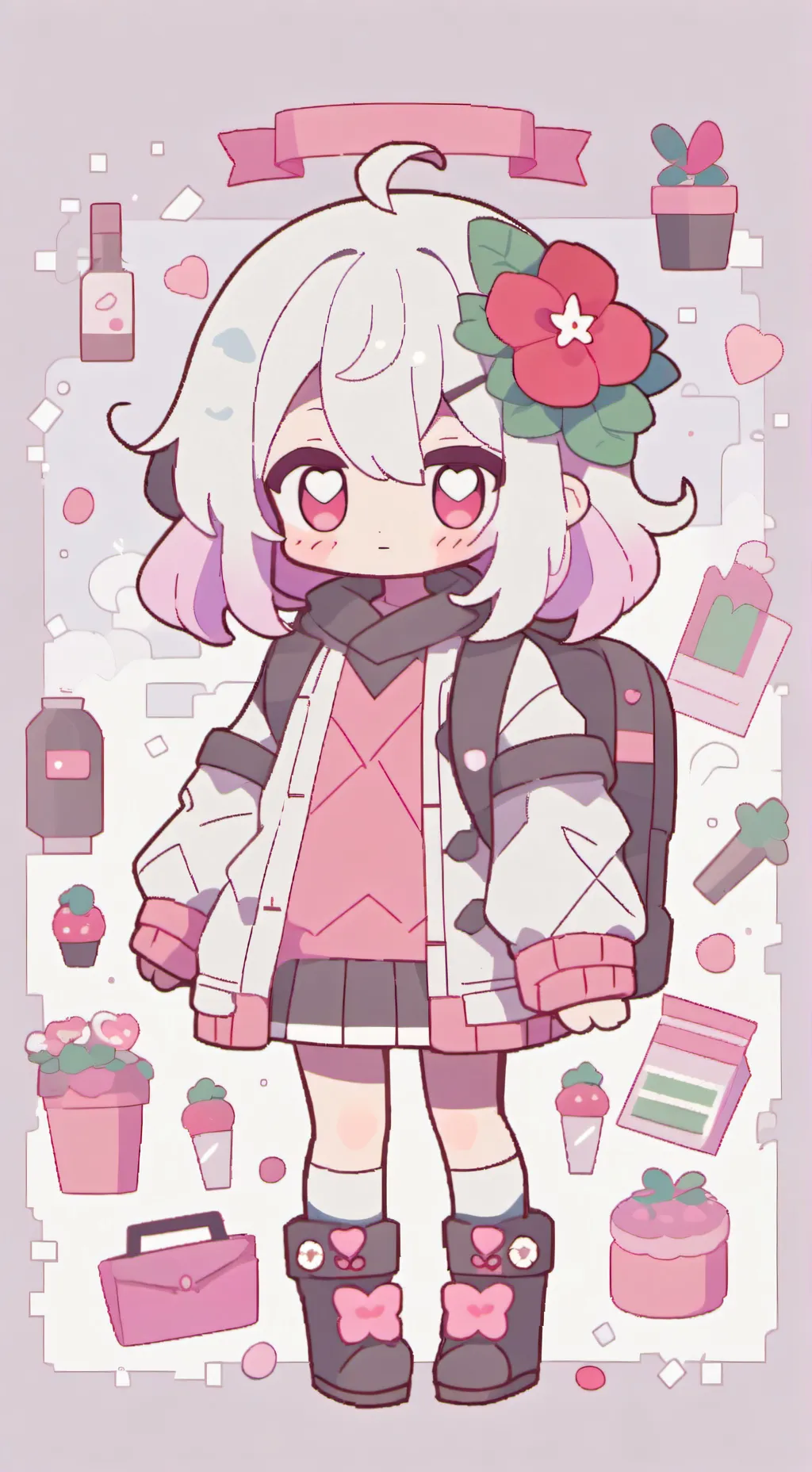 ai character: DW HATES U!!11!! background
