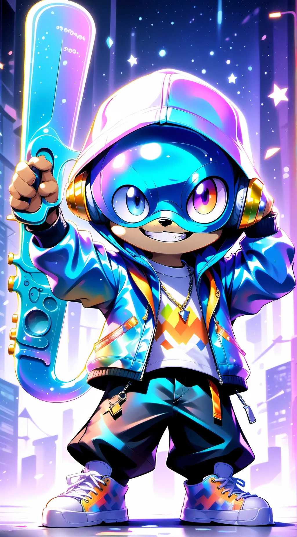ai character: parappa da rappa background
