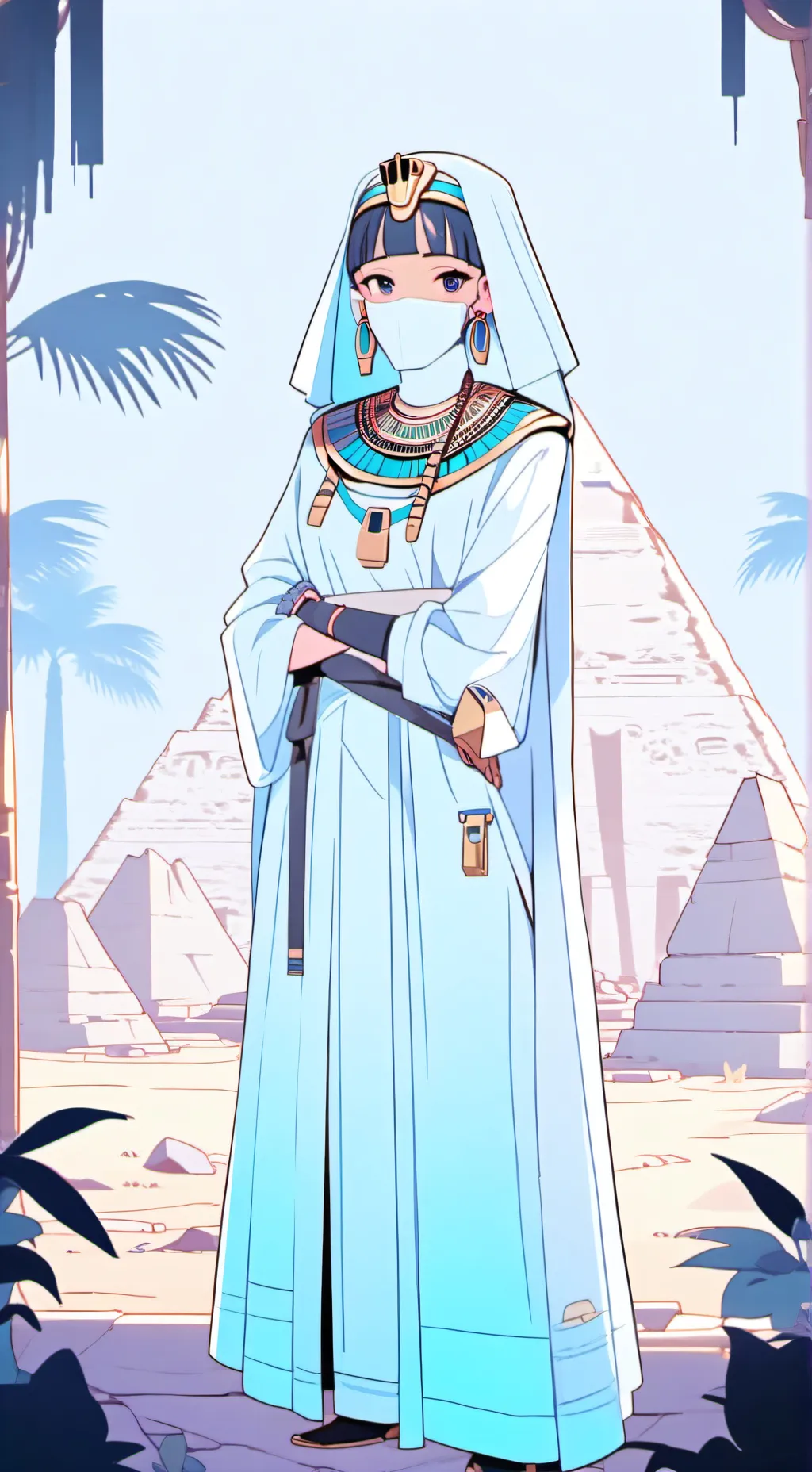 ai character: Ancient Echoes Tycoon background