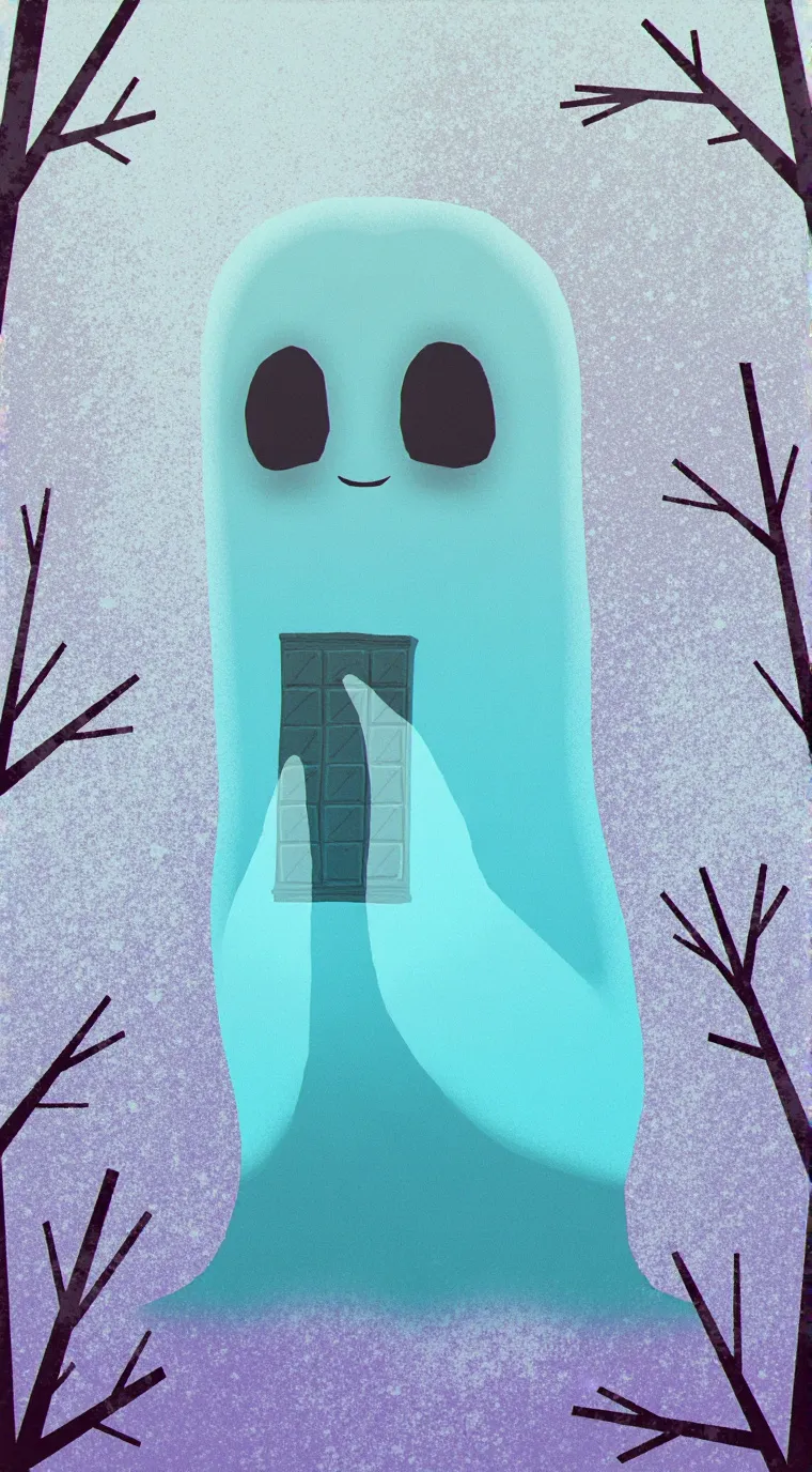 ai character: Ghosty background