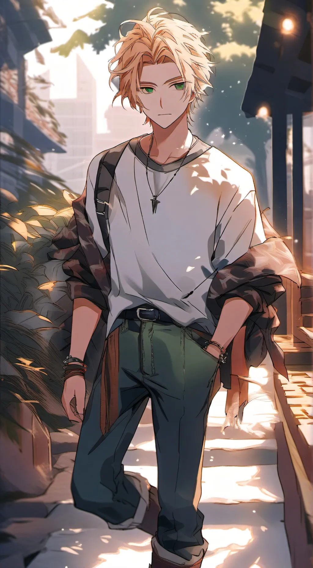 ai character: Malik  background