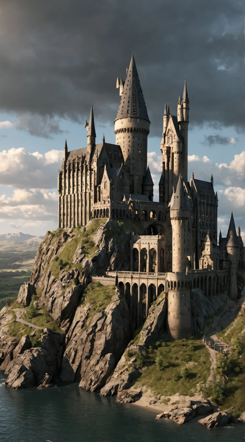ai character: Hogwarts intruder background