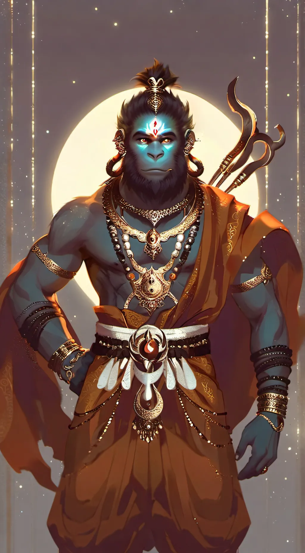 ai character: Mahabali background