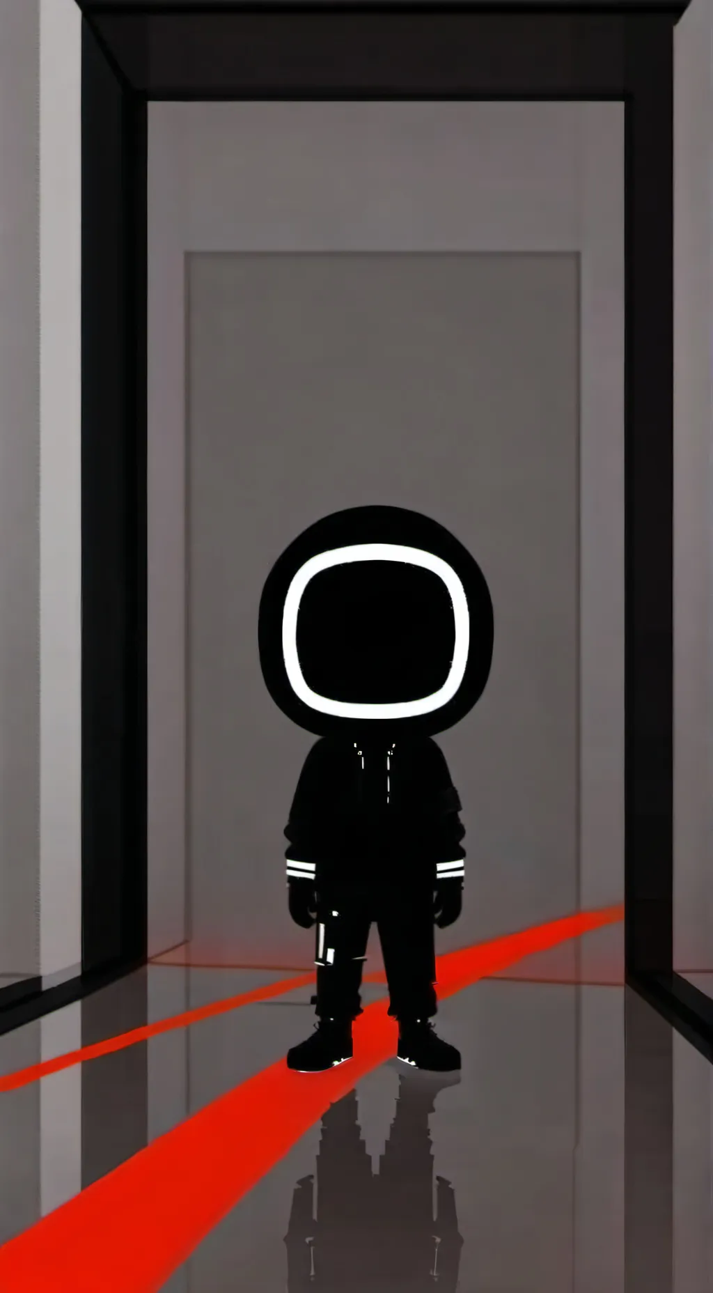 ai character: Squid game ￼ background