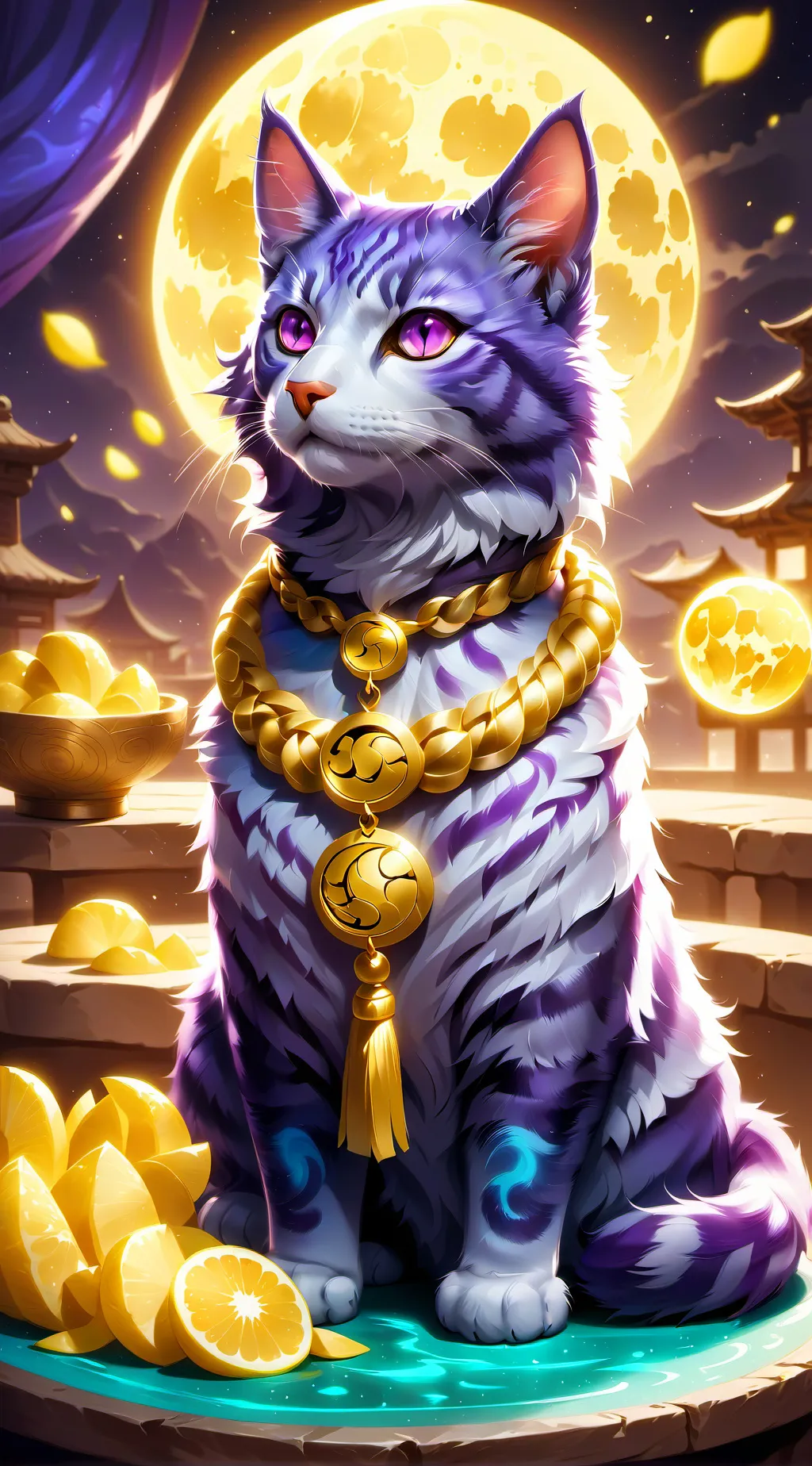 ai character: Smiling Critters background