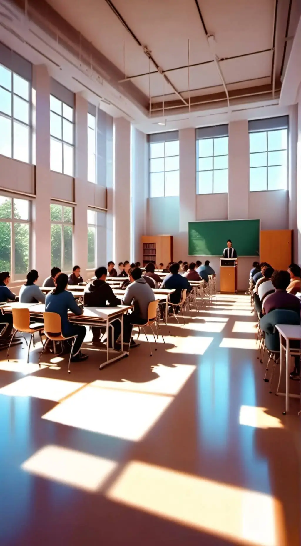ai character: pickme in my schol background