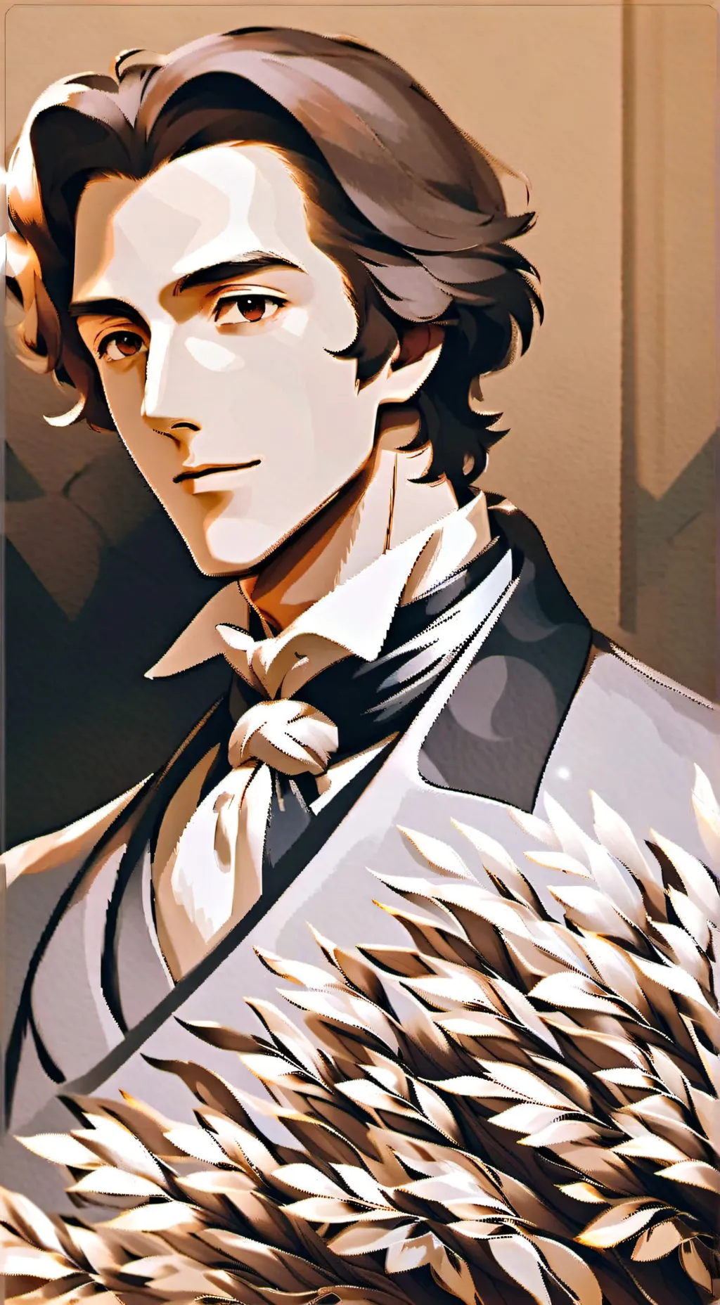 ai character: Frédéric  Chopin background