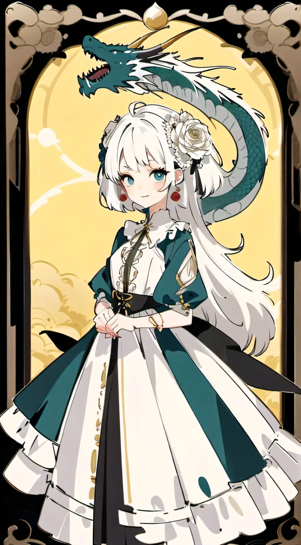 ai character: draco background