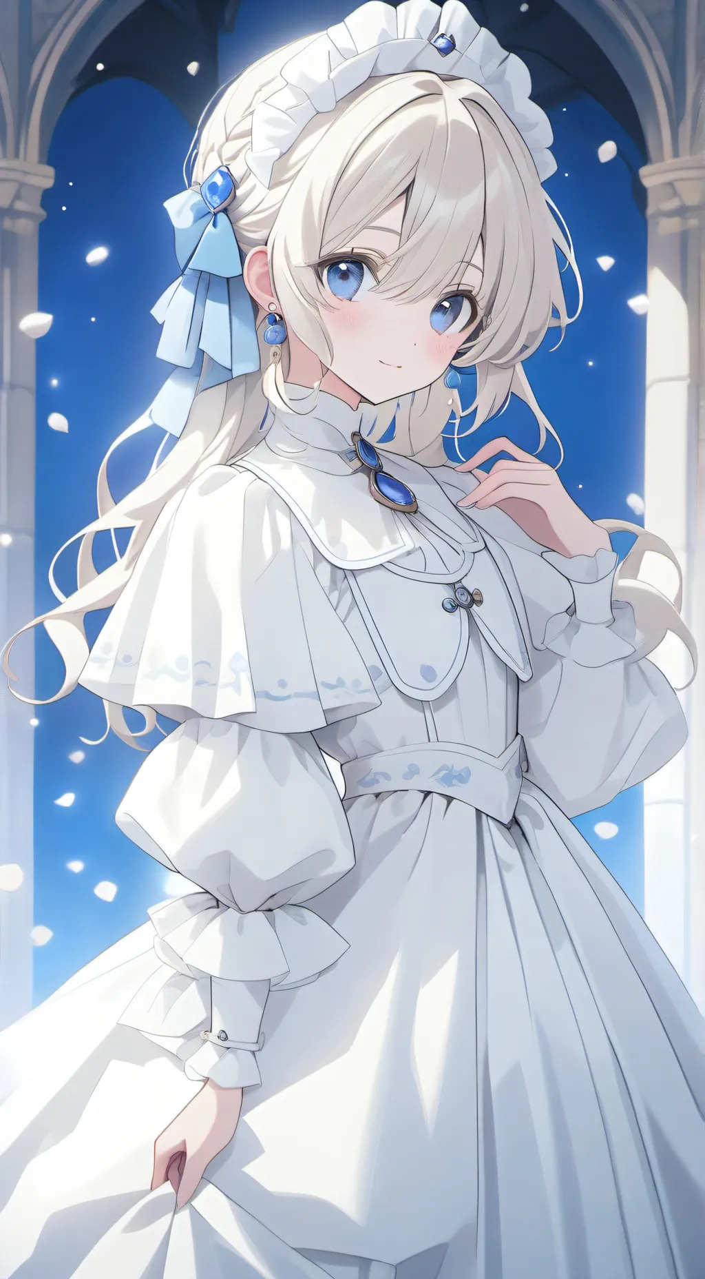 ai character: luma nova background