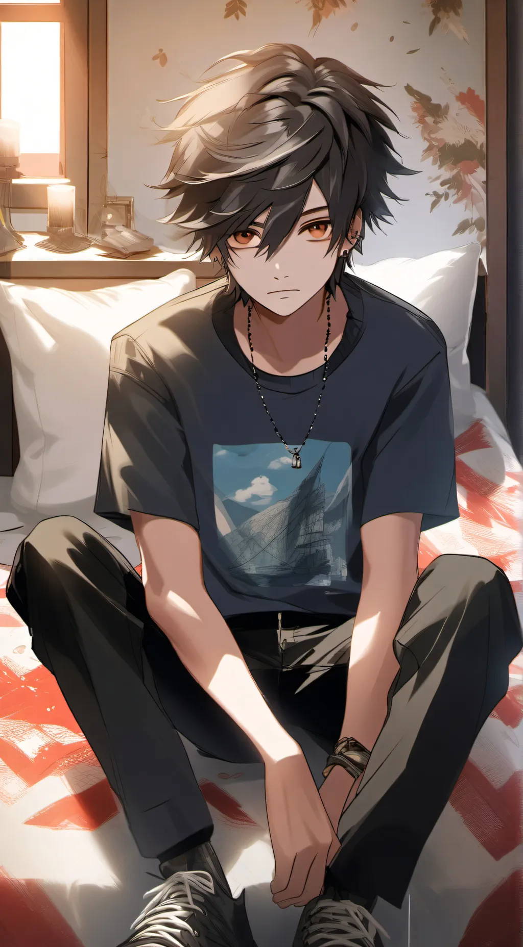 ai character: Jason  background