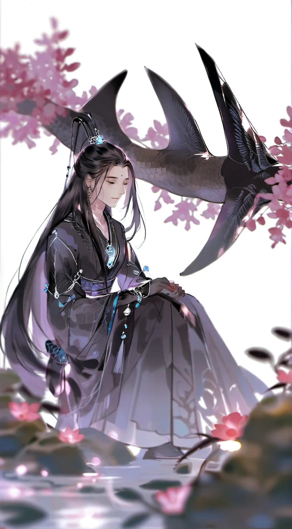 ai character: Music  background