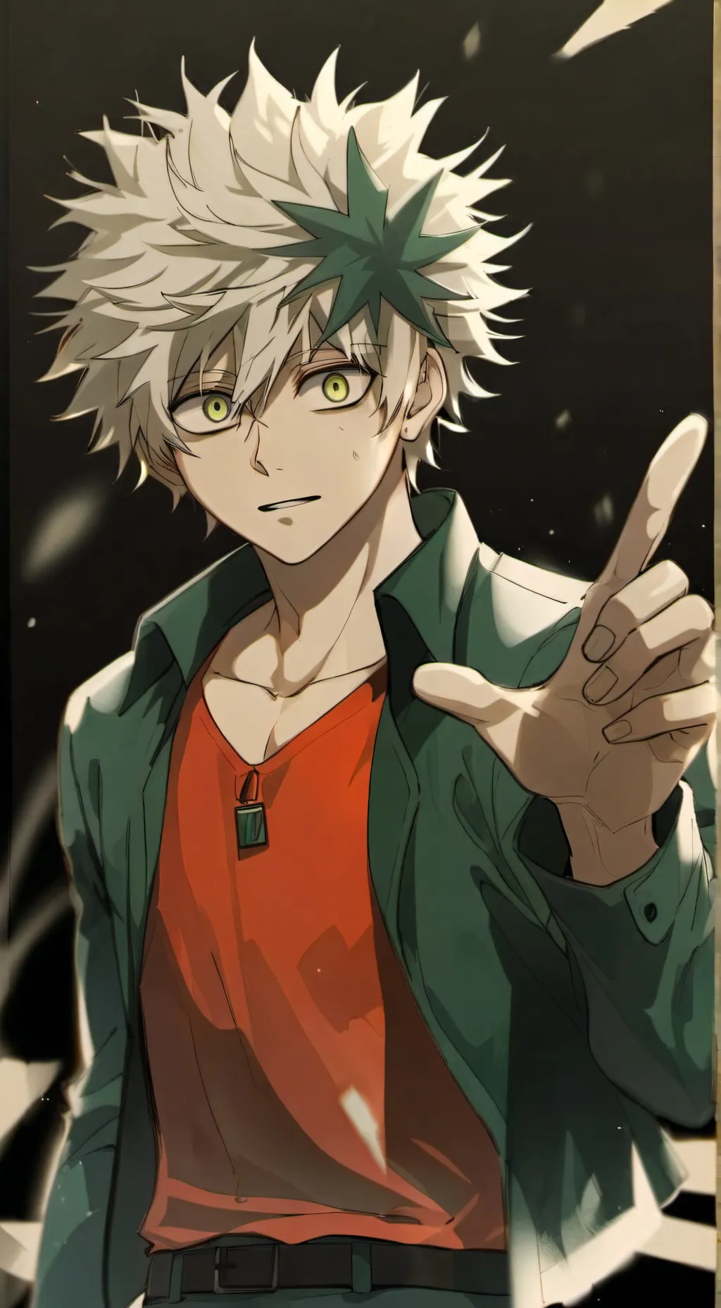 ai character: Bakugo Katsuki  background