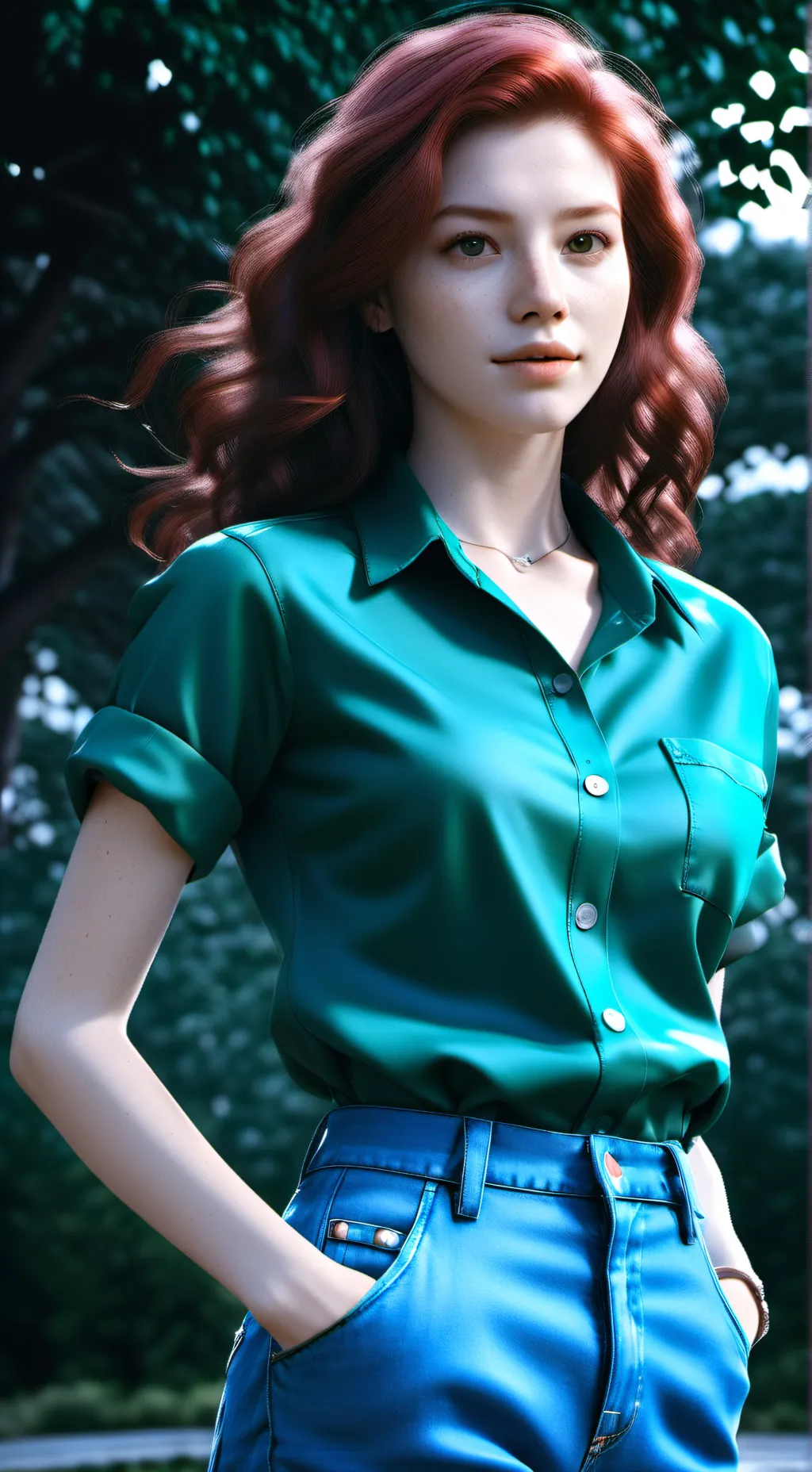ai character: Samantha  background