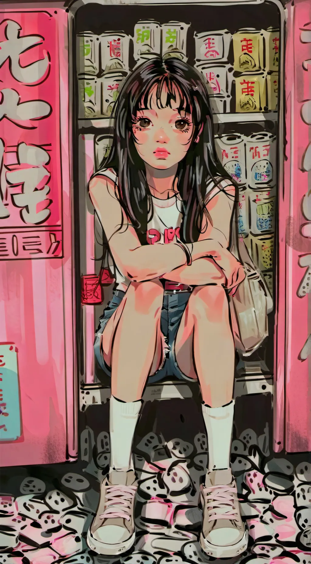 ai character: Maya background