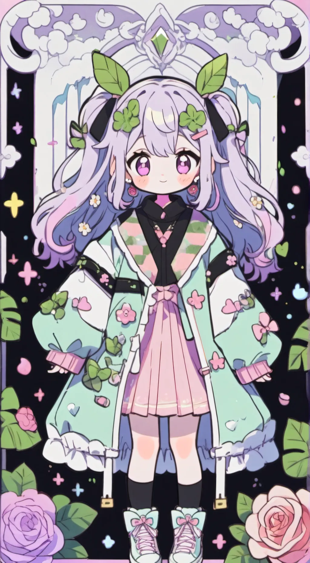 ai character: Luna background